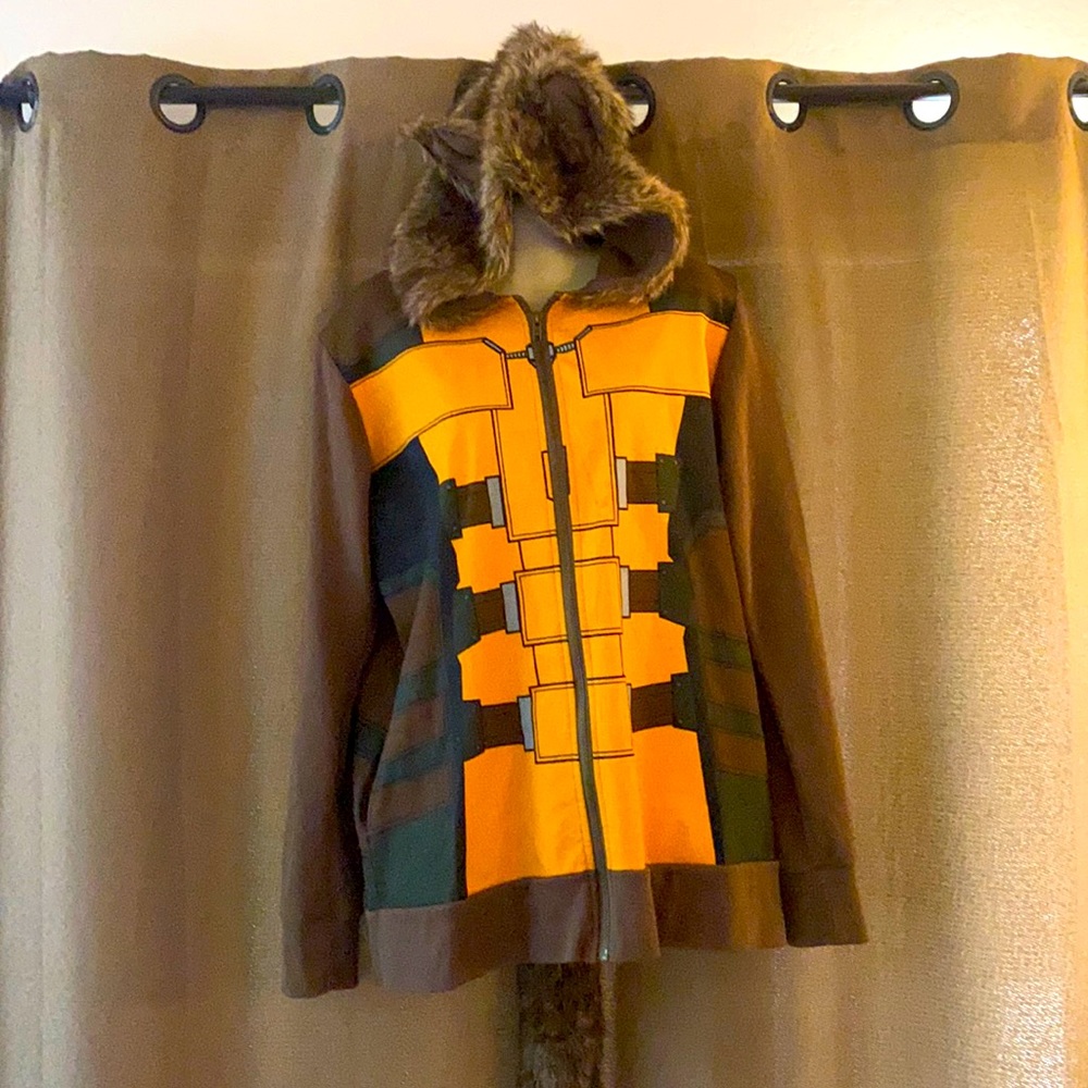 Rocket Raccoon Character Hoodie